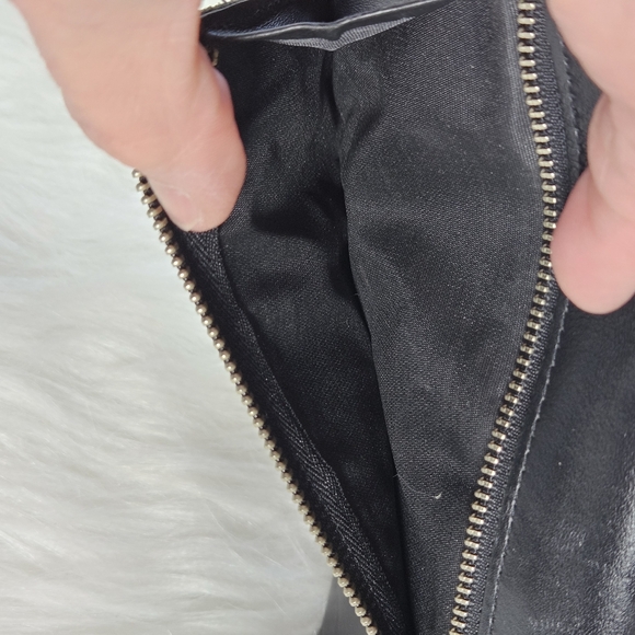 Vintage SPORTSCOACH Black Leather Wallet With Checkbook - Picture 8 of 8